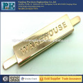 ISO 9001 passed custom engraved logo metal plate